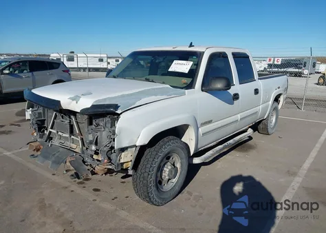 2006 Chevrolet Silverado 1500Hd Lt1 из США, поврежденный, VIN 1GCGK13U06F187064